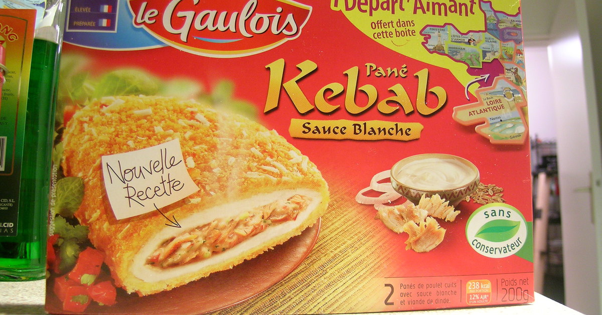 Pané Kebab Sauce Blanche Le Gaulois