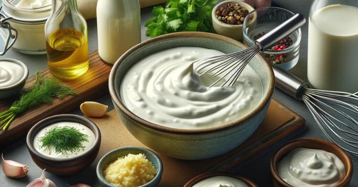 Recette de la sauce la blanche du kebab