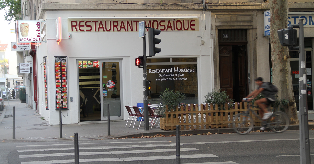 Restaurant mosaique LYON 3 EME