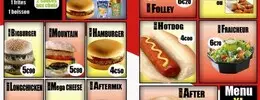 After fast food Rive-de-Gier