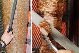 Fabrication de la broche à kebab hachée