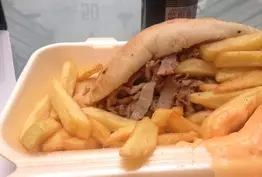 Kebab Frites sauce Samourai - Orient Express 2 à Paris