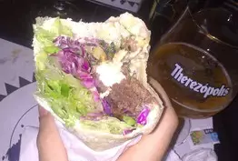 Kebab Kafta Especial - São Paulo - Brésil