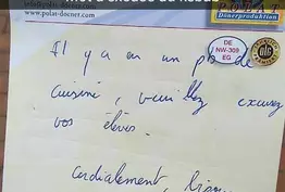 Ce gérant de kebab écrit des mots d'excuse pour ses clients en retard !