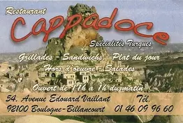 Cappadoce Boulogne-Billancourt