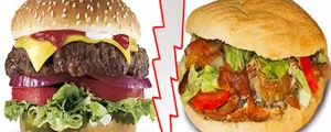 Le Kebab cale plus qu'un hamburger