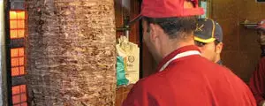 Le shawarma du Reem Cafeteria en Jordanie