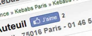 Nouvelle fiche kebab avec Open Graph de Facebook