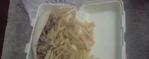 Kebab Frites - La porte St Denis à Paris