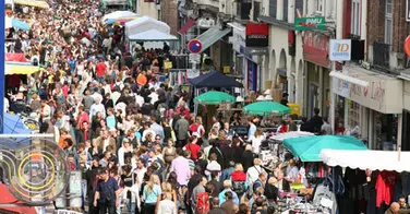 Braderie de kebabs à Lille