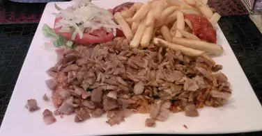 Assiette kebab - Restaurant Sibel à Paris