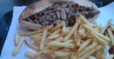 Sandwich kebab - Le triangle du Bosphore à Paris